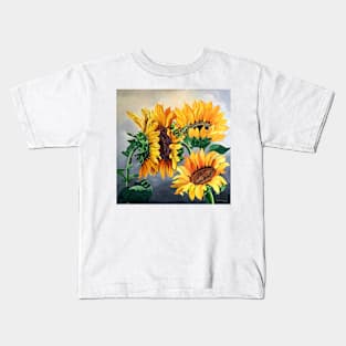 Sunflowers Kids T-Shirt